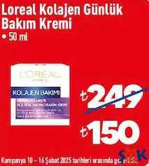 LOREAL PARİS KOLAJEN GÜNLÜK BAKIM KREMİ 50 ML LOREAL PARİS KOLAJEN GÜNLÜK BAKIM KREMİ 50 ML